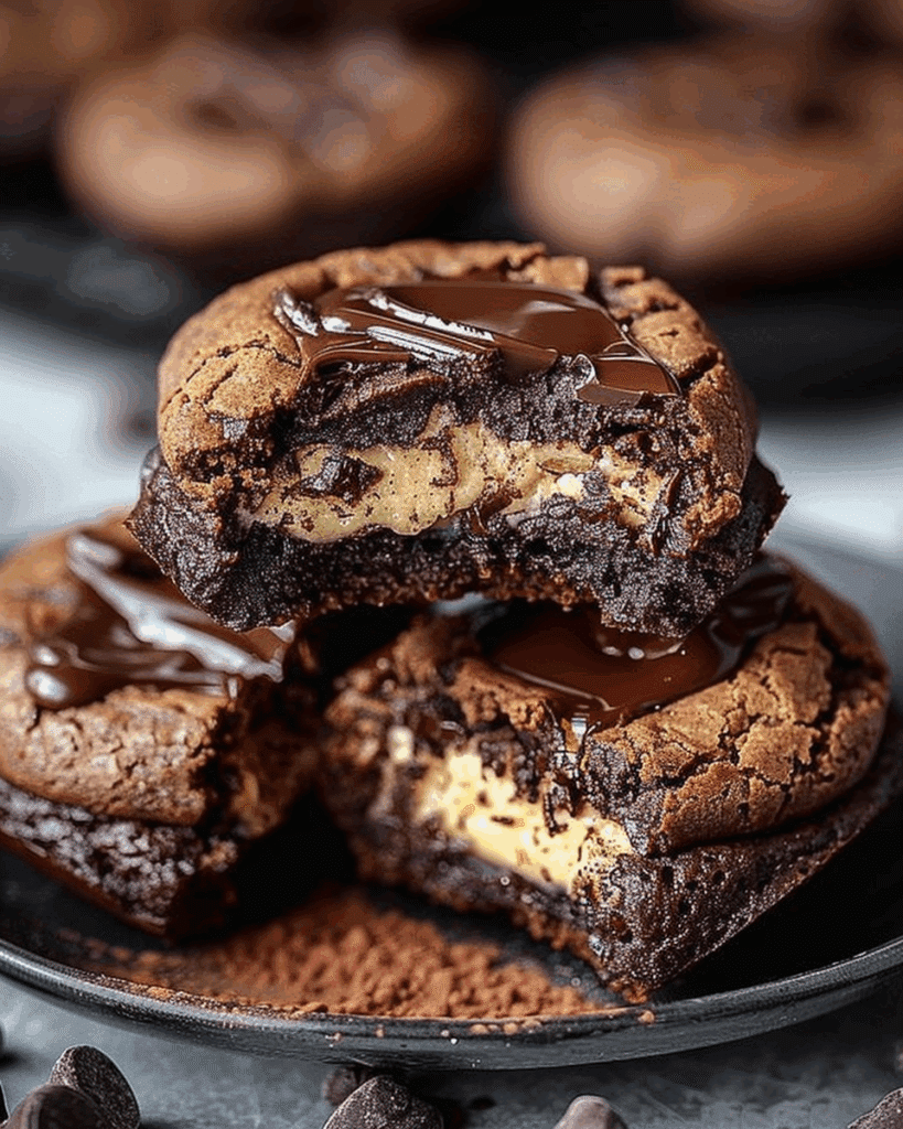 Choco Cheesecake Cookie Bites