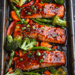 Sheet Pan Teriyaki Salmon & Veggies