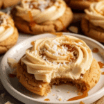 Salted Caramel Cheesecake Cookies