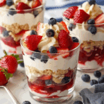 4th of July Trifle Cups with Whipped Vanilla Cream: A No-Bake Showstopper Your Table Needs