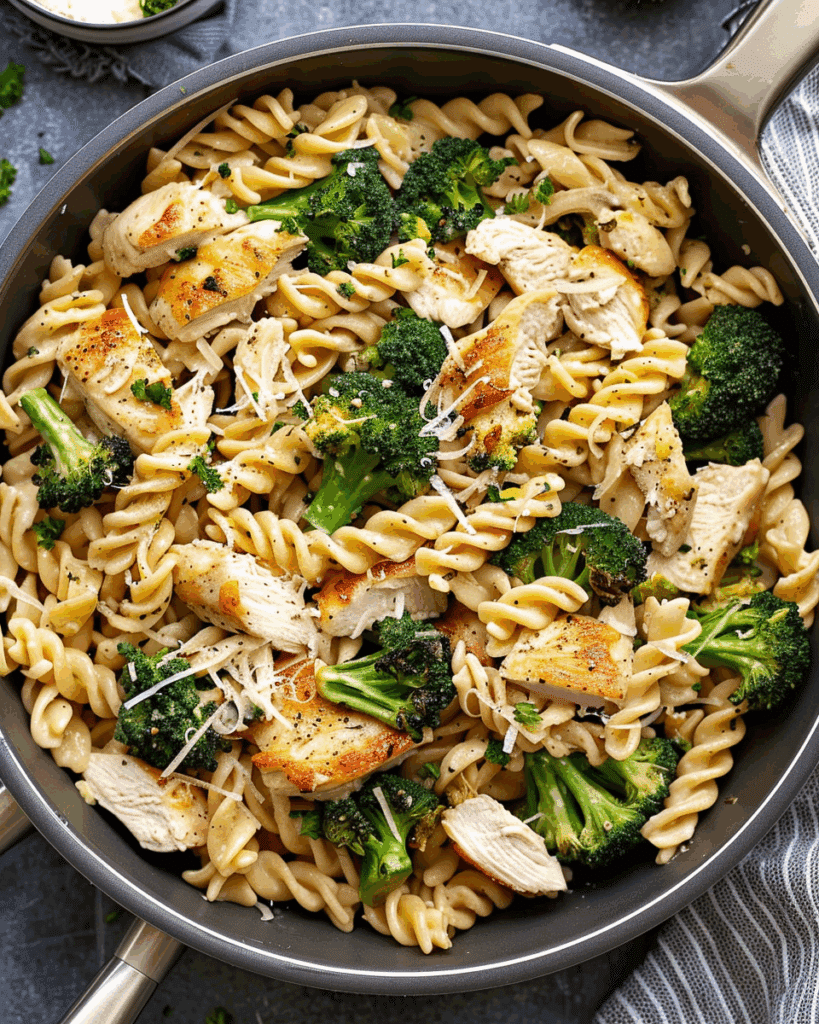 Chicken and Broccoli Pasta