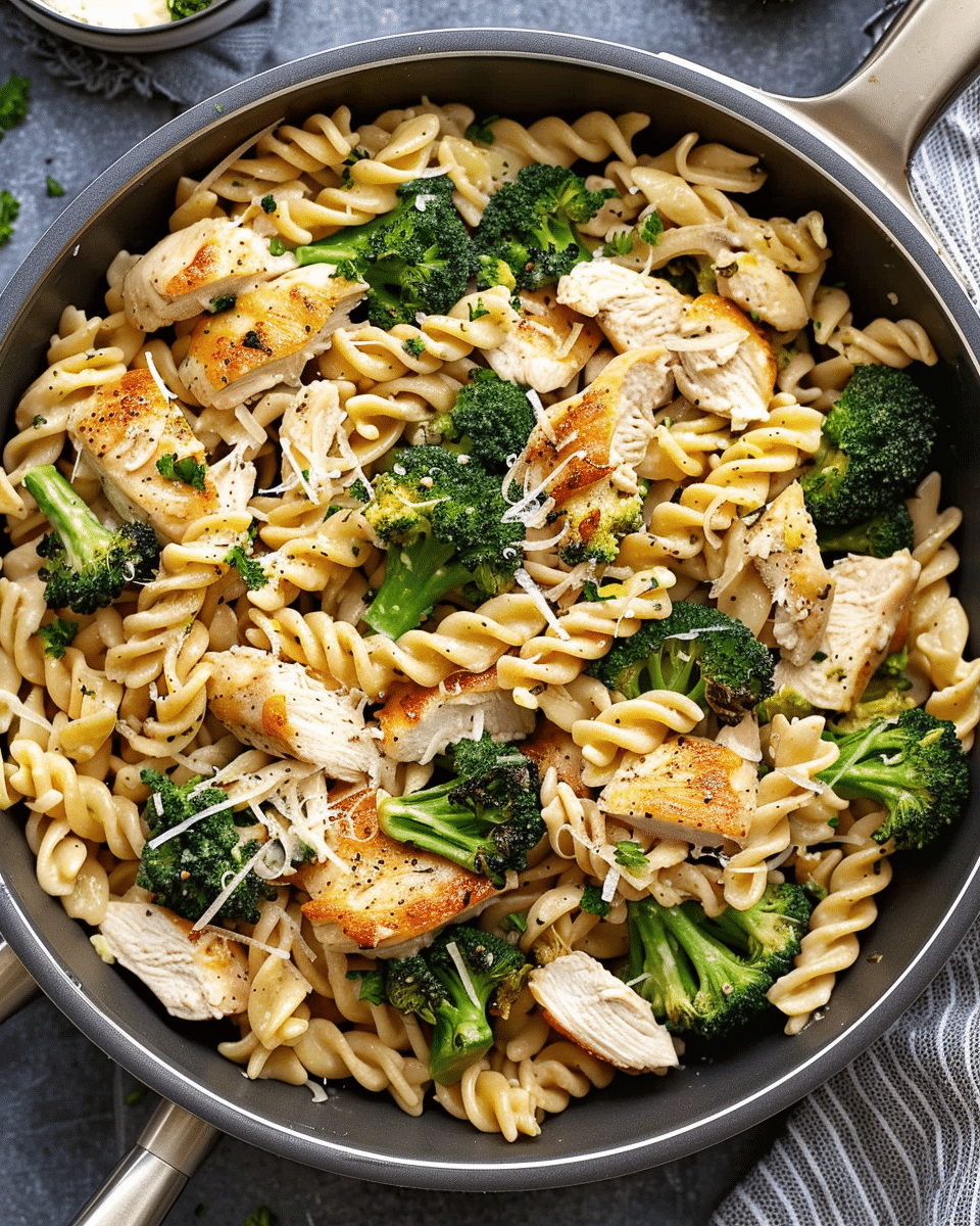 Chicken and Broccoli Pasta