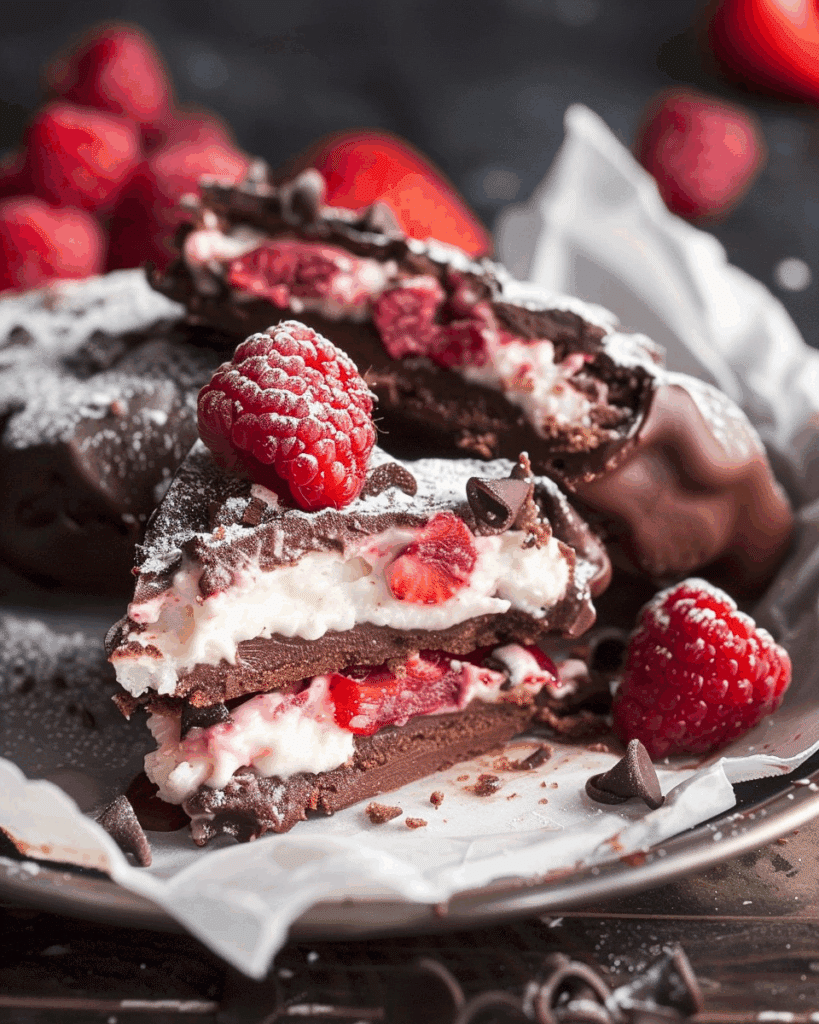 Chocolate Strawberry Yogurt Clusters