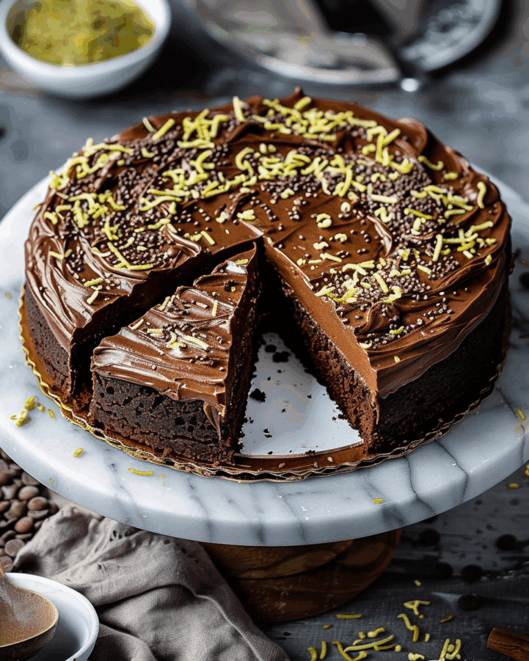 Dubai Chocolate Cake