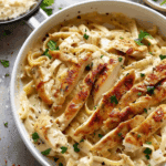Chicken Garlic Parmesan Pasta