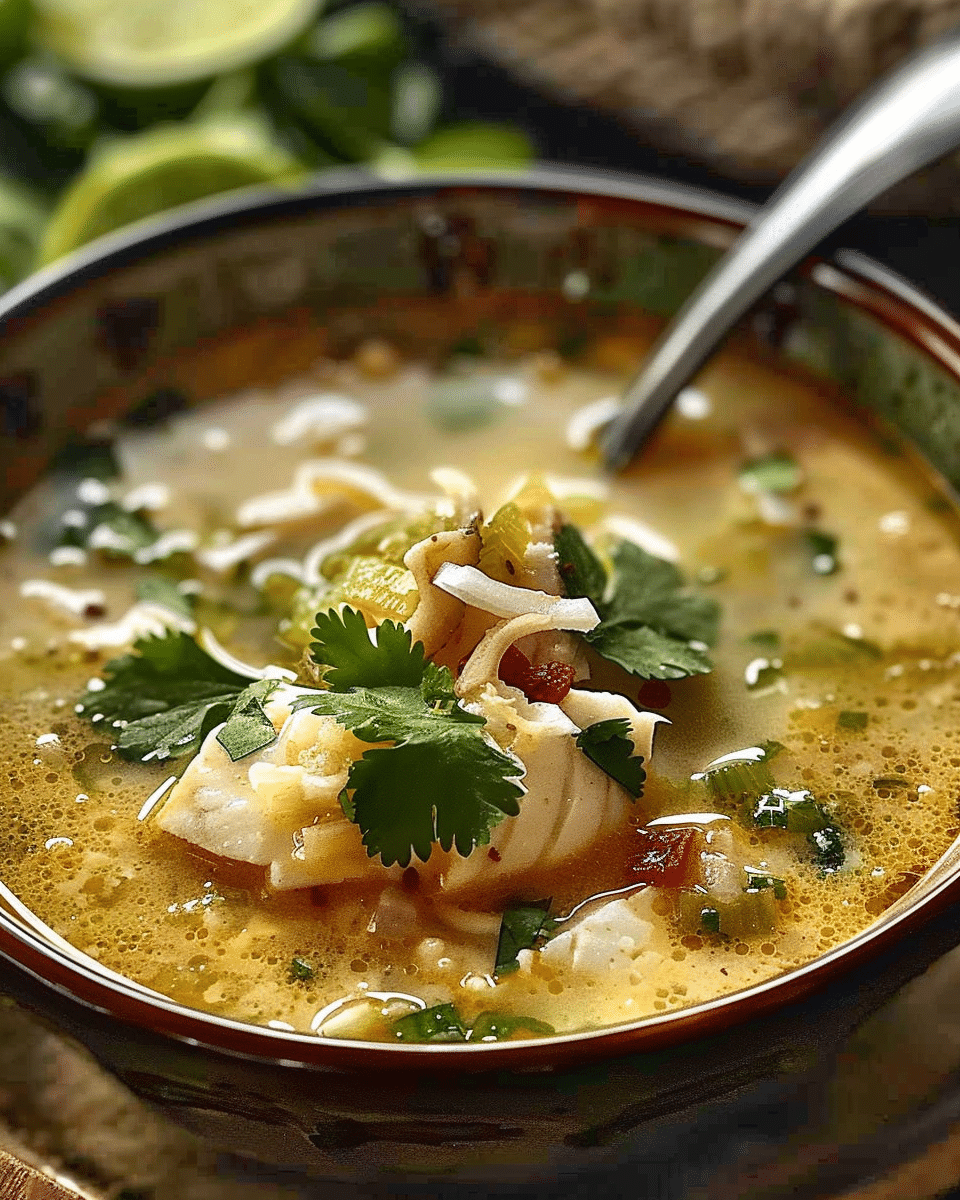 Coconut Lime Fish Soup