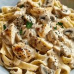 Creamy Chicken Marsala Pasta