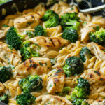Creamy Chicken Orzo with Broccoli