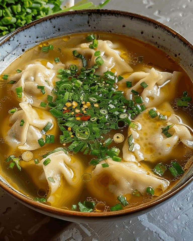 Easy Dumpling Soup Recipe