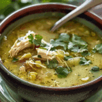 Green Chicken Enchilada Soup