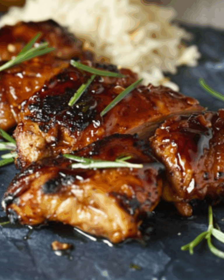 Honey Bourbon Chicken