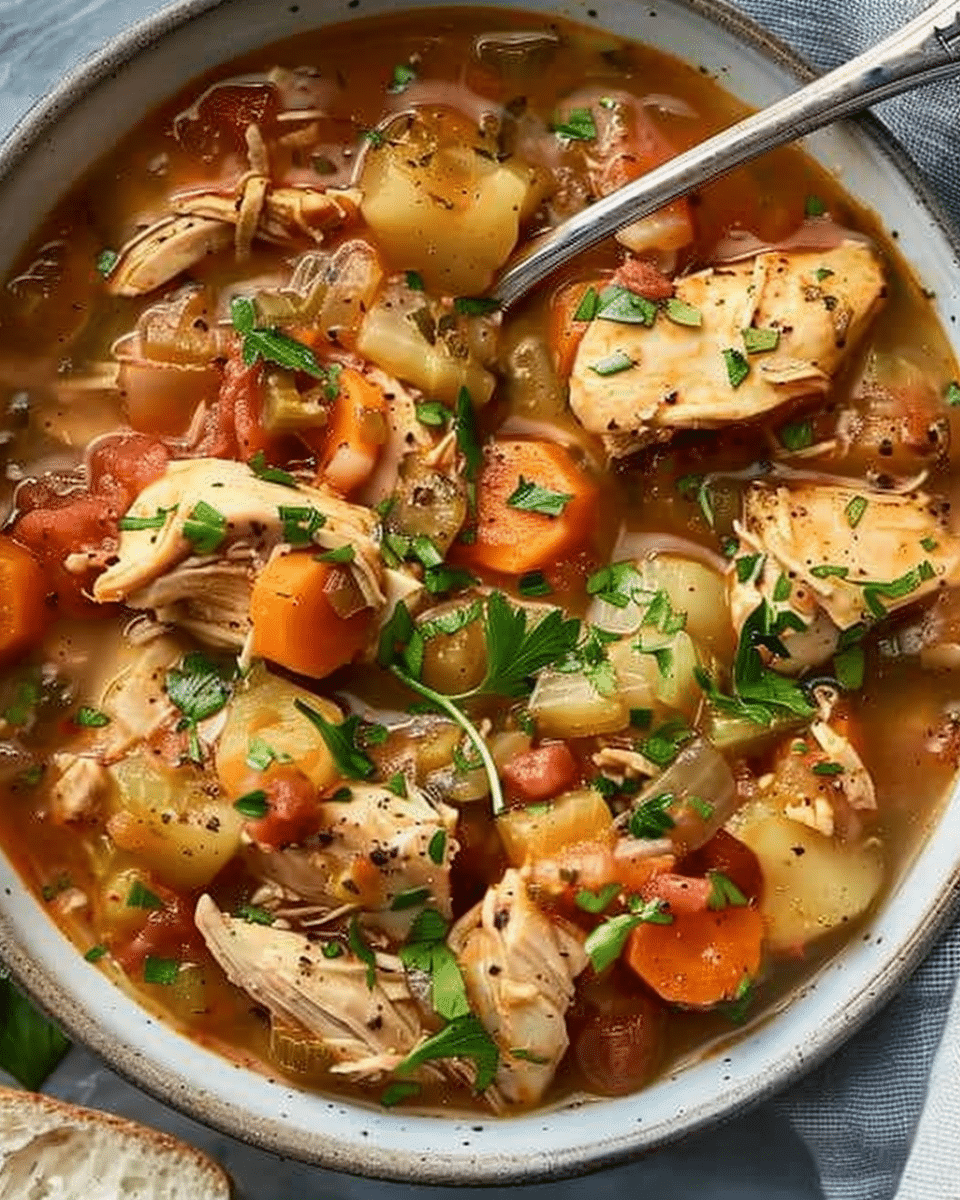 Slow Cooker Chicken Stew