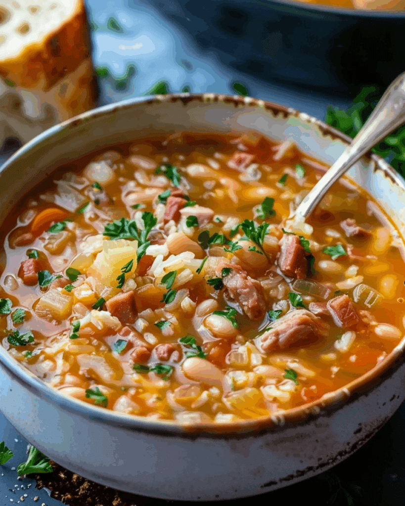 White Bean and Ham Hock Soup