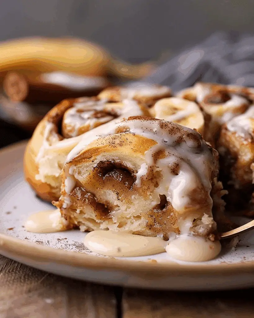Banana Cinnamon Rolls