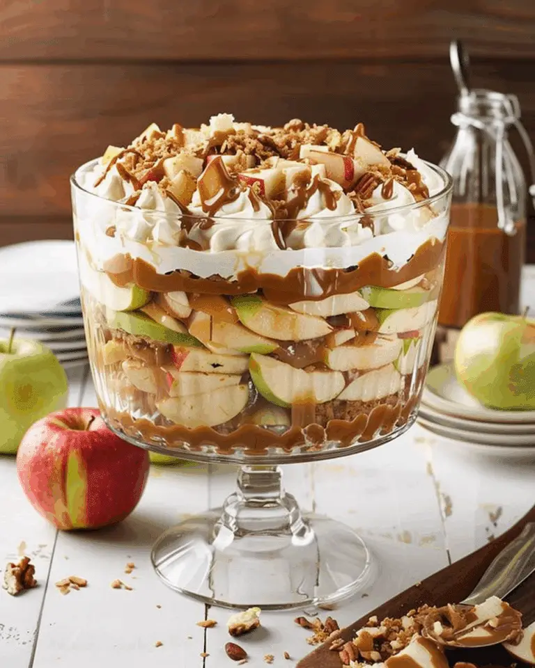 Caramel Apple Trifle