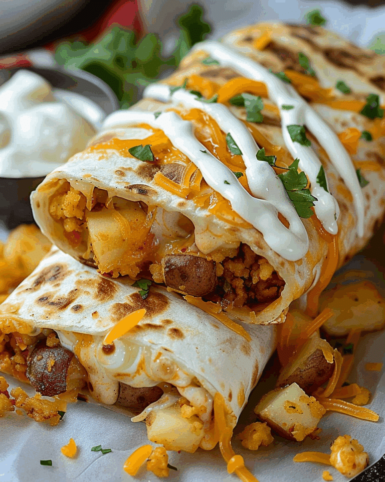 Cheesy Potato Burritos: The Ultimate Comfort Meal