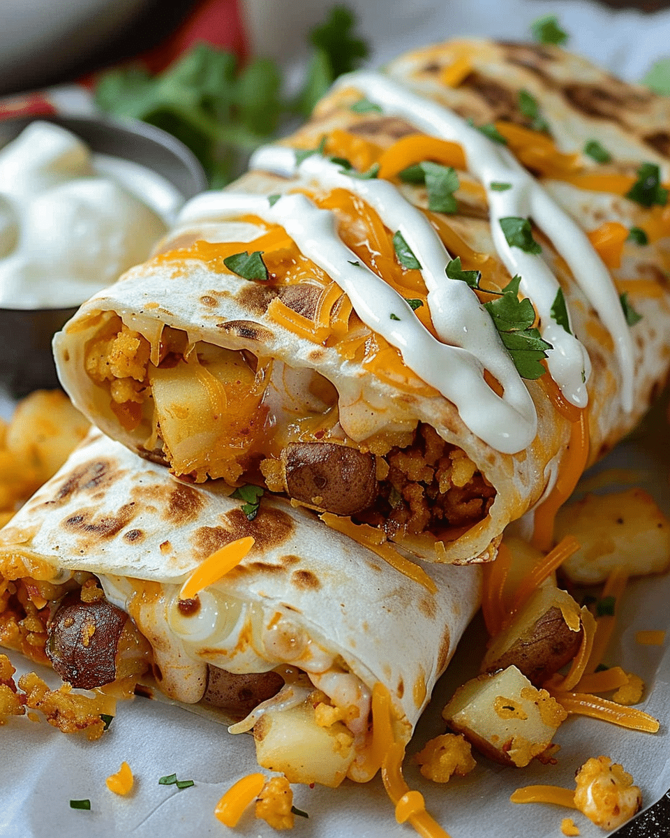 Cheesy Potato Burritos: The Ultimate Comfort Meal