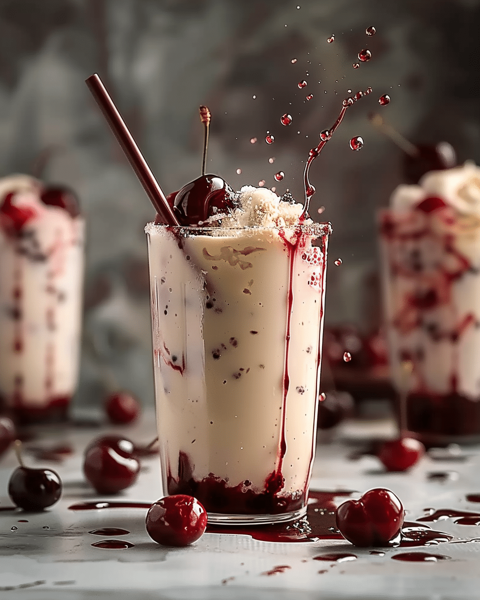 Cherry Earl Grey Milk Tea
