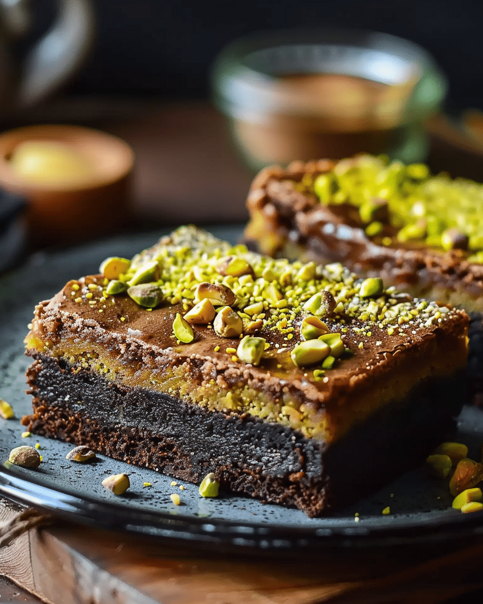 Brownie Kunafa Recipe