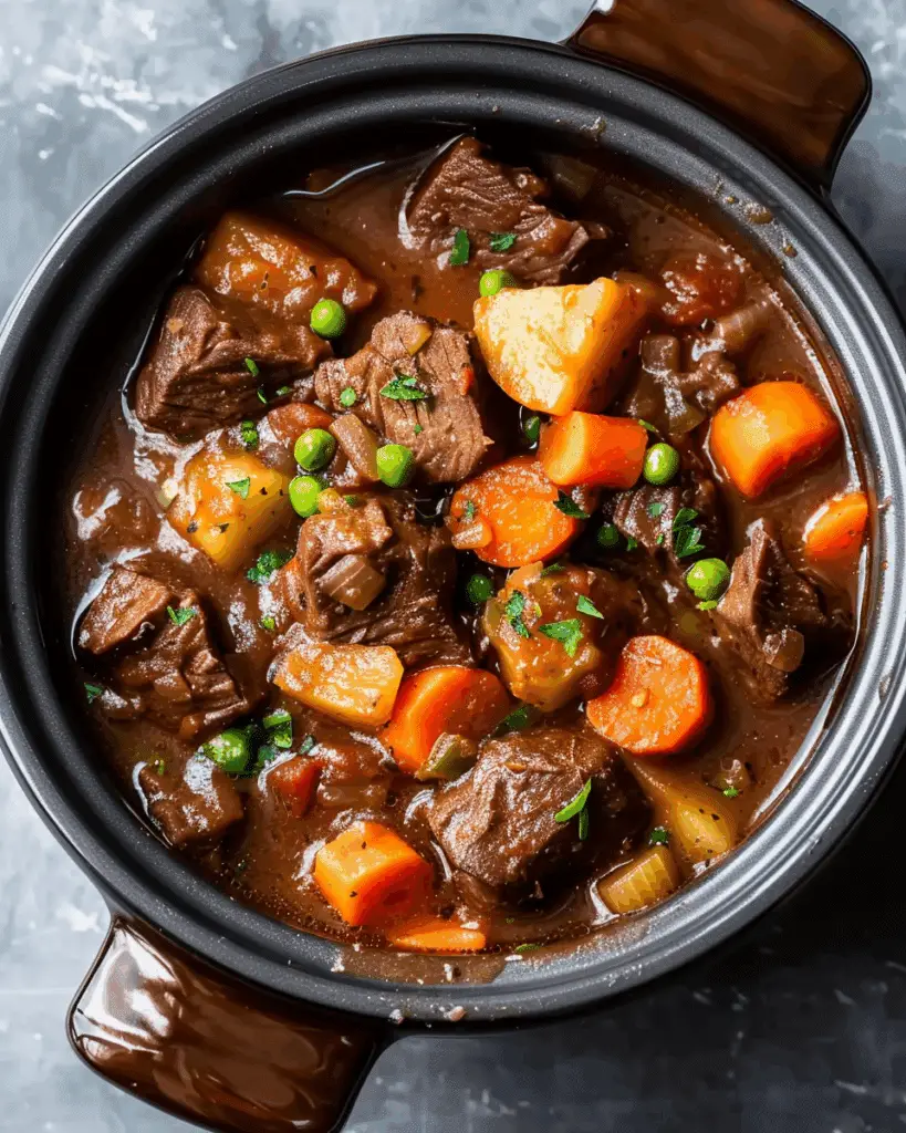 Wholesome Crockpot Beef Stew