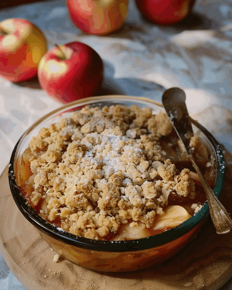 Apple Crumble (Single Serving)
