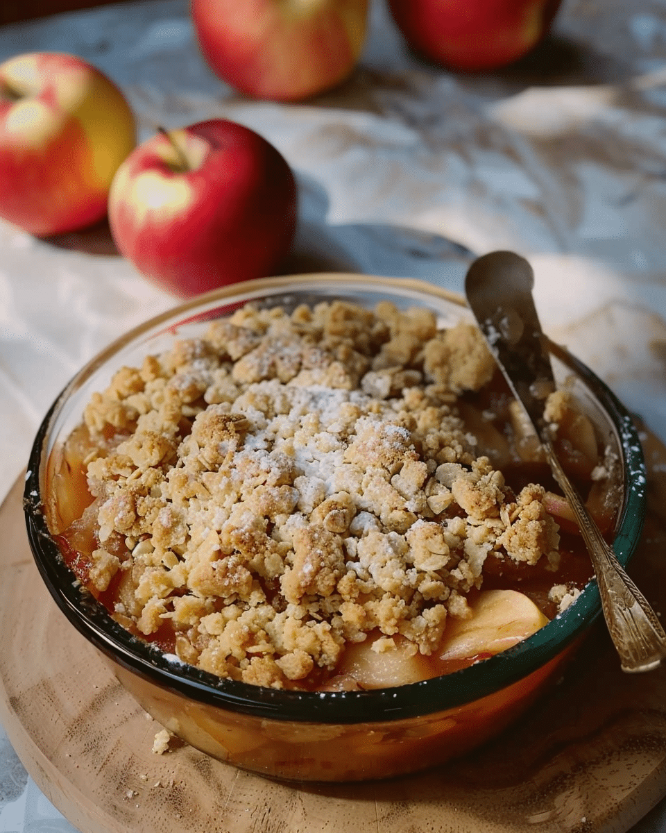 Apple Crumble (Single Serving)