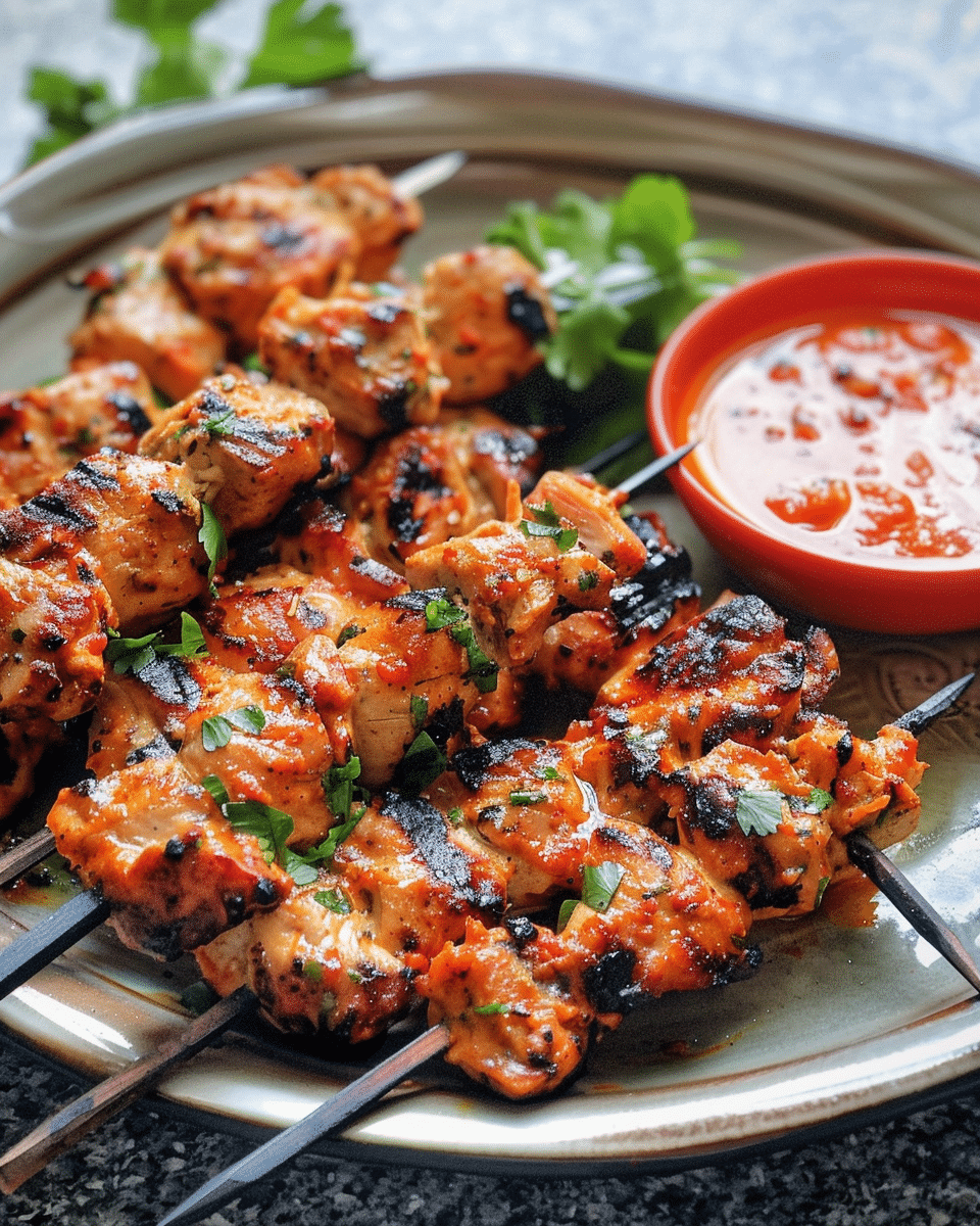 Tavuk Sis Turkish Chicken Kebab