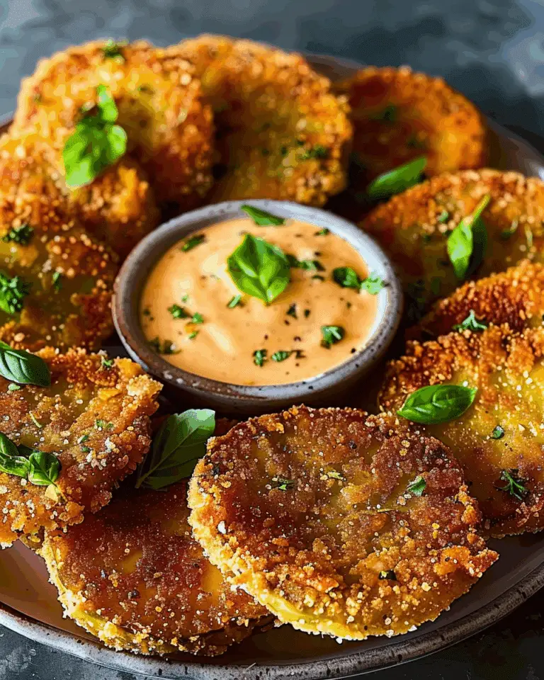 Fried Green Tomatoes Recipe – Crispy Southern Style