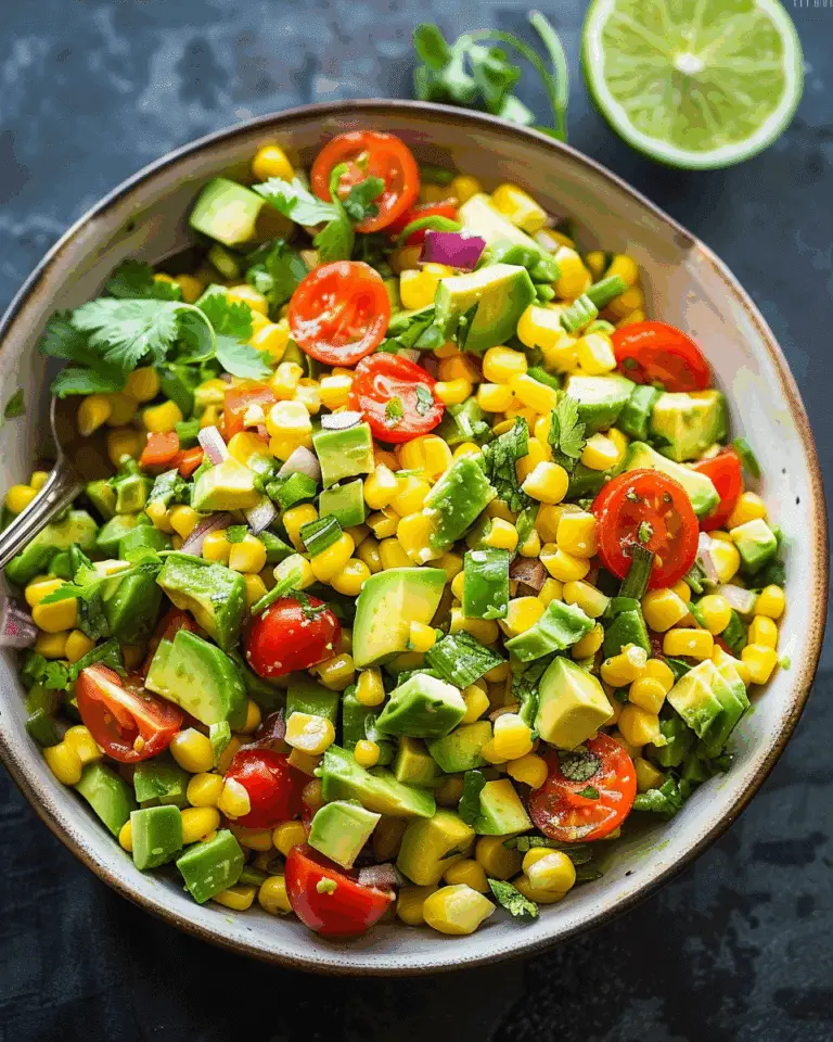 Avocado Corn Salad