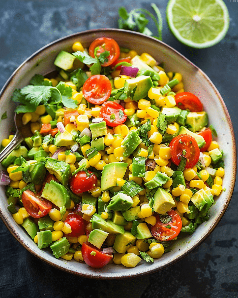 Avocado Corn Salad