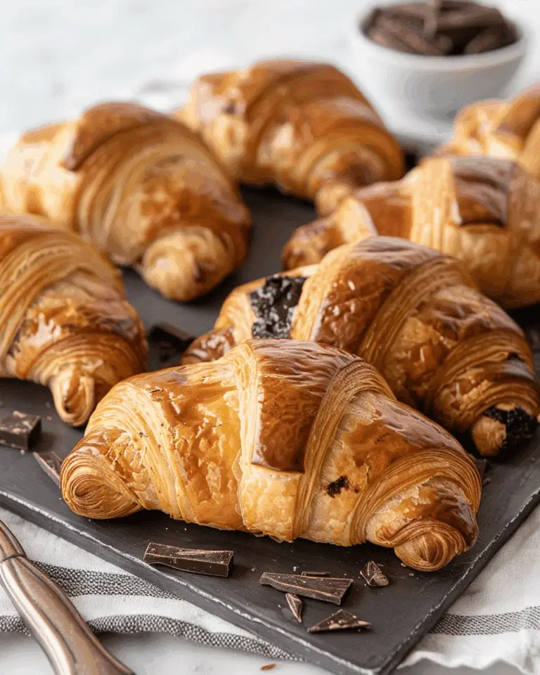 Homemade Chocolate Croissants (Pain au Chocolat)