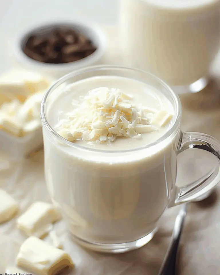 Homemade White Hot Chocolate