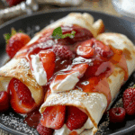 Strawberry Chimichangas