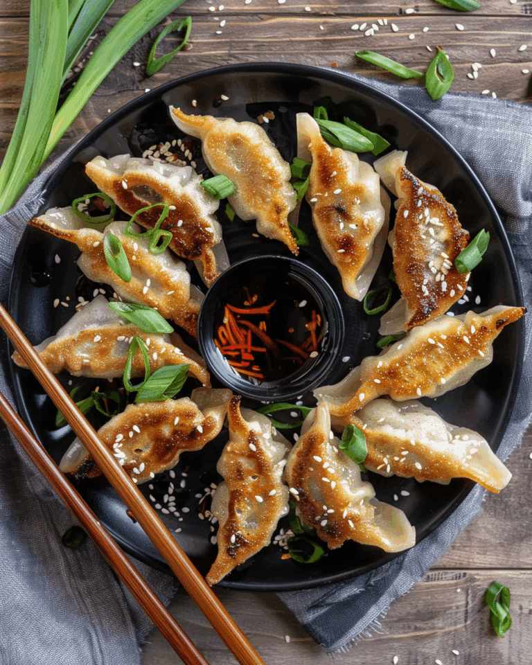 Chicken Potstickers (Pan Fried Dumplings)