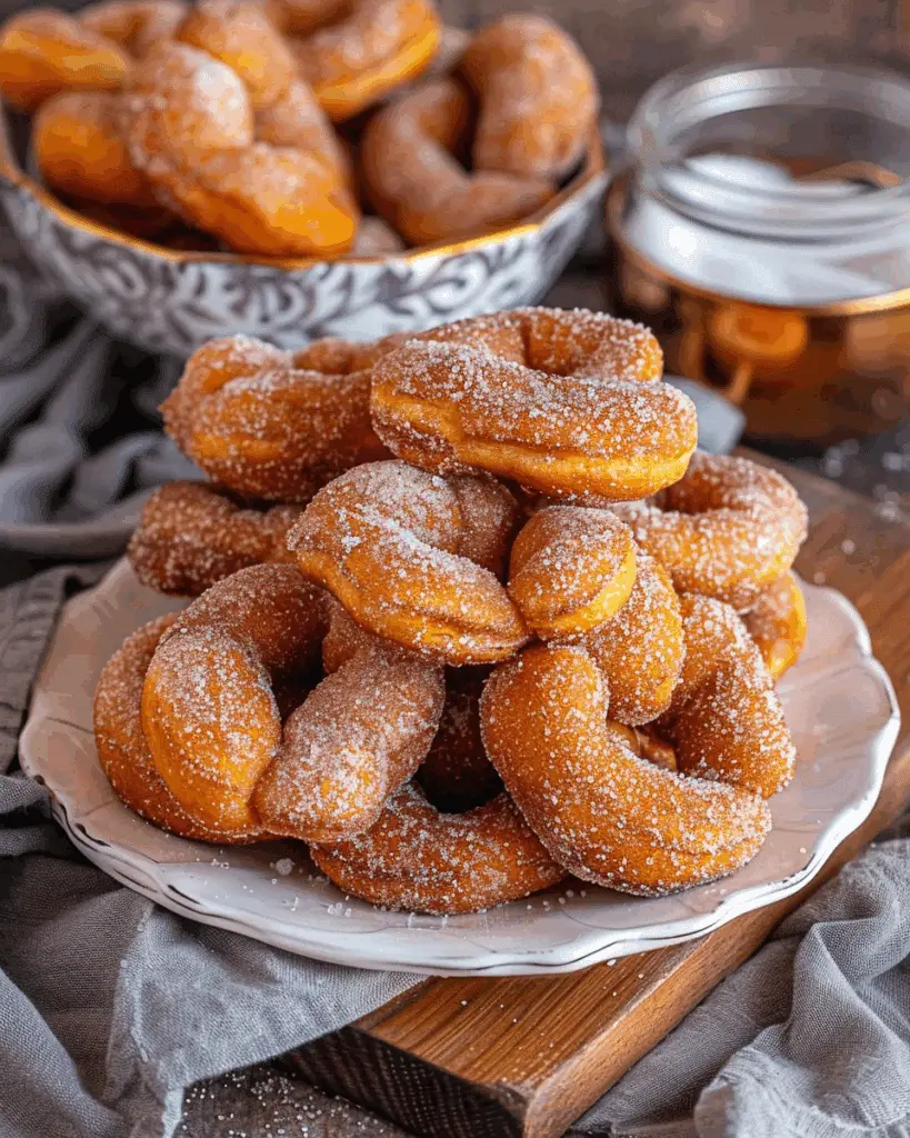 Cinnamon Sugar Twist Donuts