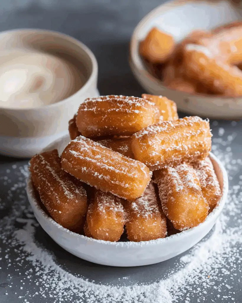 Delicious Baked Churro Bites