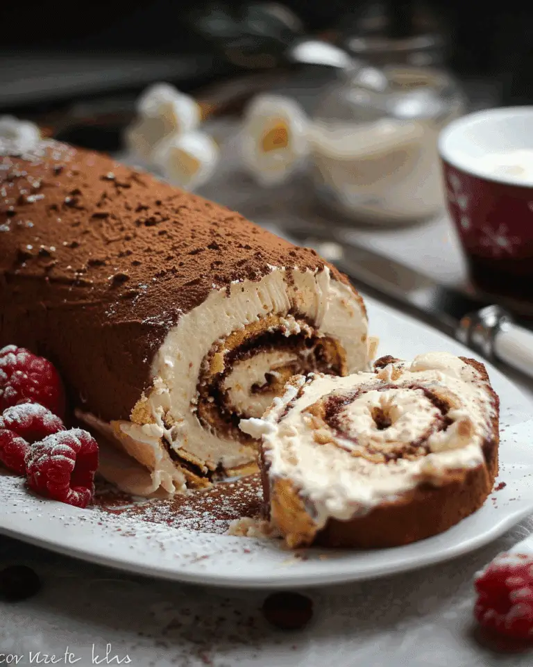 Espresso Cream Chai Latte–Filled Roll