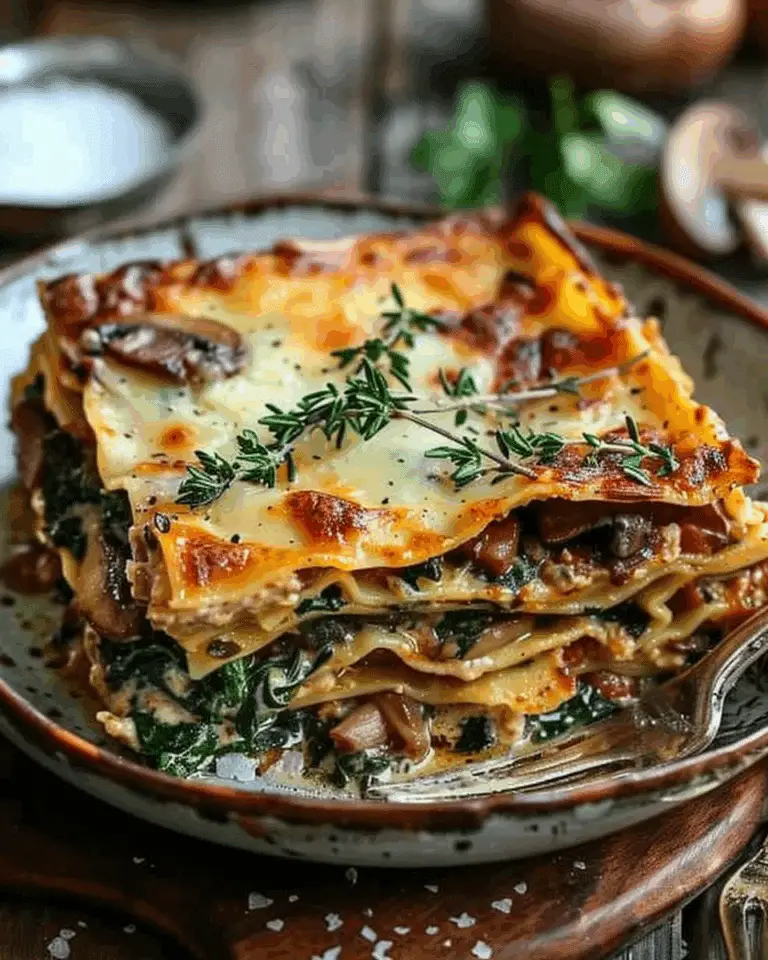 Mushroom Lasagna