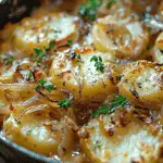 Easy French Onion Potato Bake