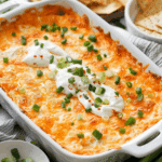 Healthy Cottage Cheese Buffalo Chicken Dip