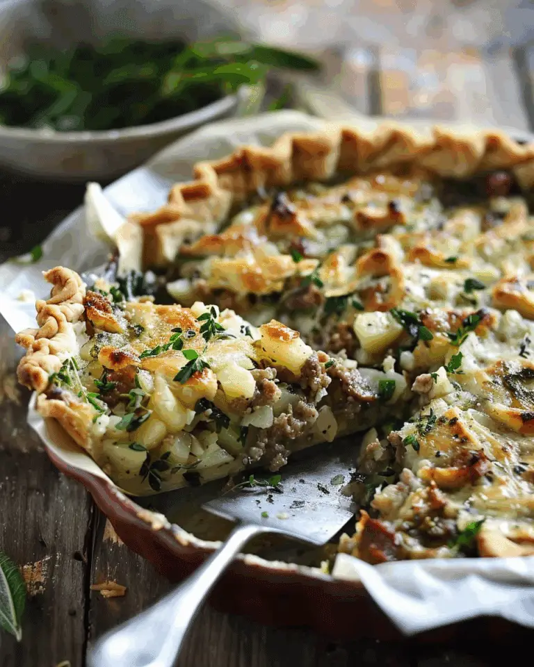 Sausage Potato Pie Recipe