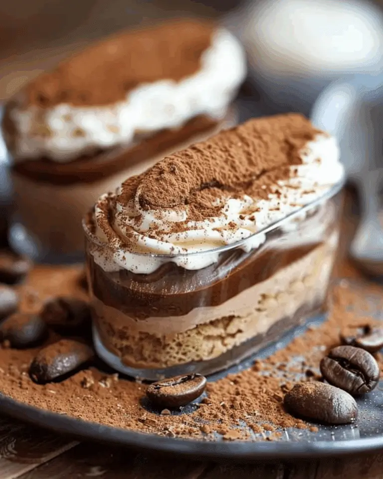 Chocolate Coffee Mousse Trifles