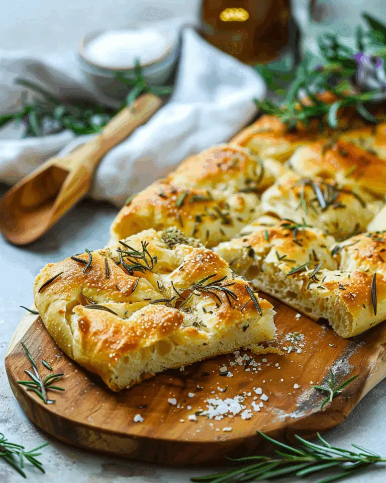Rosemary Sea Salt Focaccia