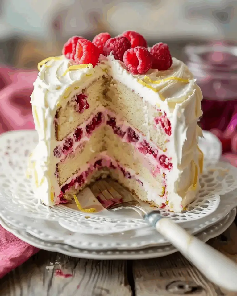Raspberry Lemon Cake