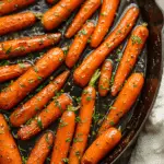 Stovetop Herb And Maple Glazed Carrots