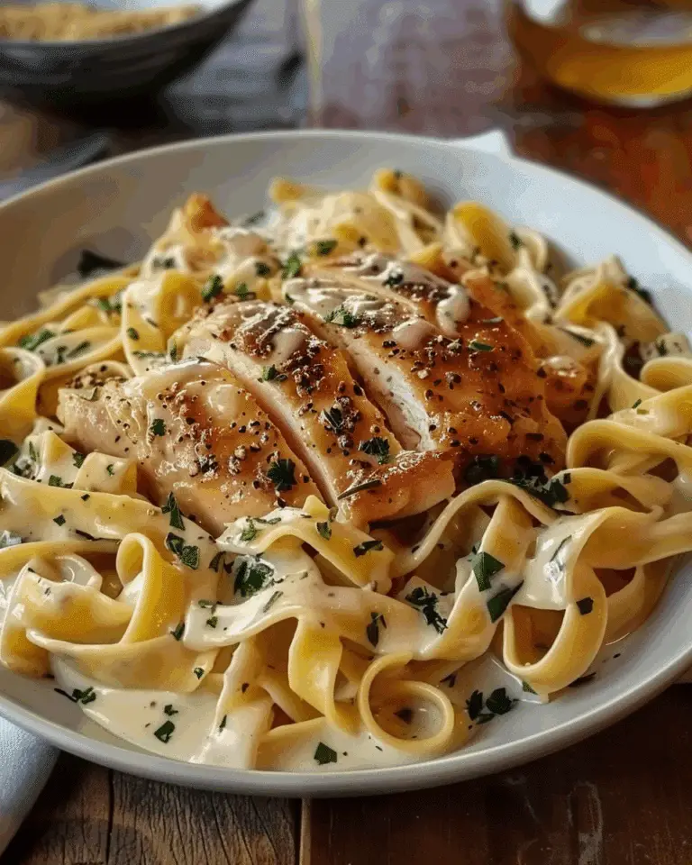 Chicken with Buttered Noodles