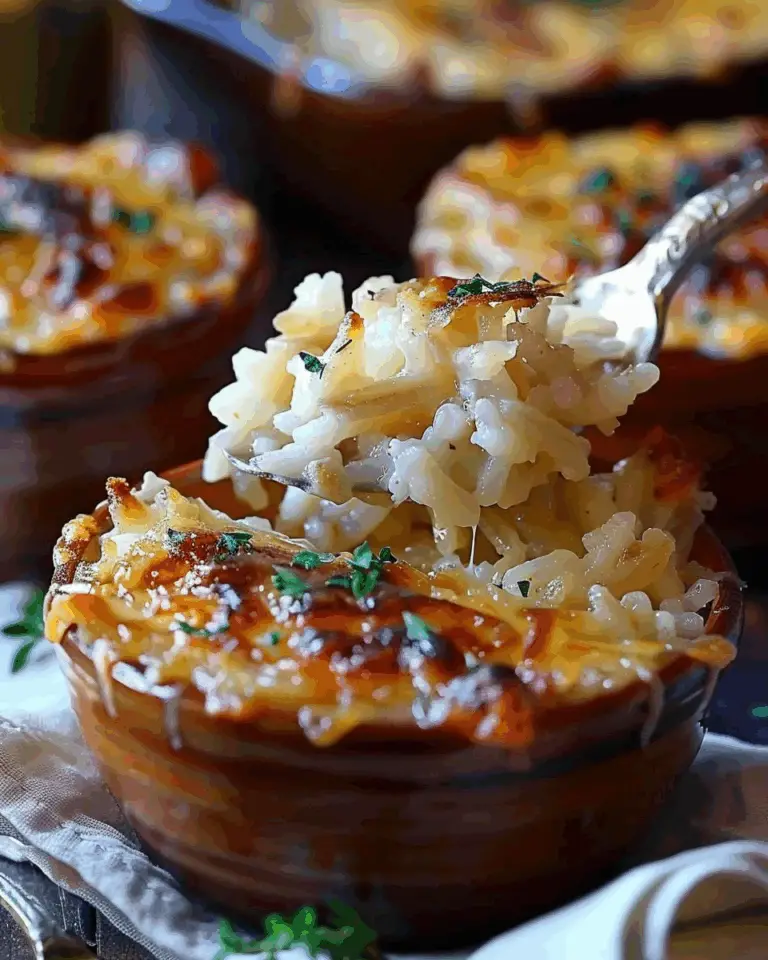 French Onion Soup Rice