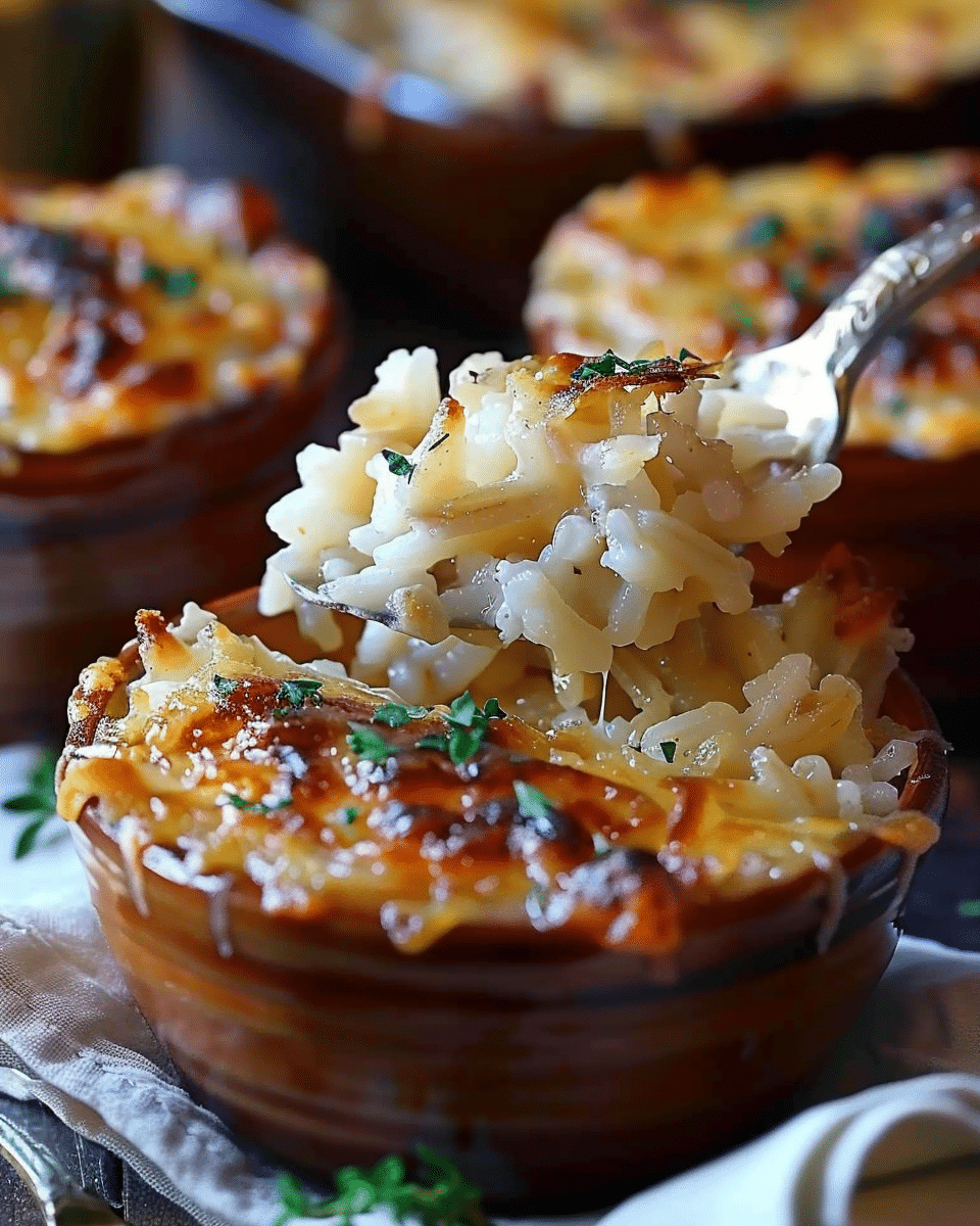 French Onion Soup Rice
