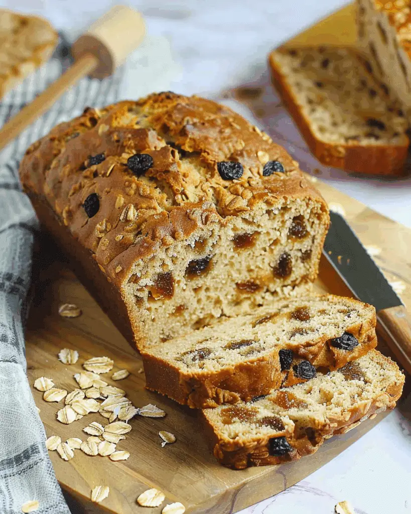 Oatmeal Raisin Bread