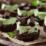 Andes Mint Mini Cheesecakes